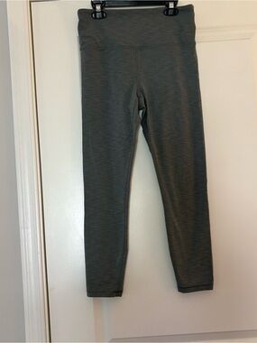 Athleta Women’s Gray/Green Active High Rise Elation 7/8 Leggings